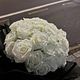 White Faux Roses