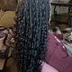 Ex-Small box braids with curls Moon Parts