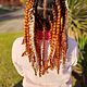 Large short goddess braids