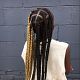 Large peekaboo knotless braids