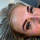 Eyebrow wax and tint