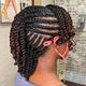 Natural hair twist