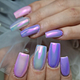 Chrome nails 10x