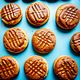 Burger Buns w/ Peanut Butter Spread