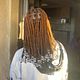 S-medium bob braids with beads