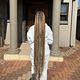 Knotless braids knee length