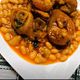 Trotters and beans