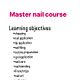 Master nail course