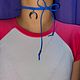 Chokers azul luna