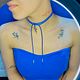 Chokers azul