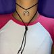 Chokers negro luna