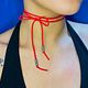 Chokers red