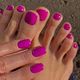 Pedi Shellac + Rubber