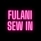 Fulani sew in