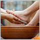 Foot Spa with Foot Scrub