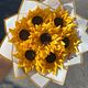 SUNFLOWER SATIN ROSES
