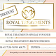 ACTIE! Royal Treatments Brows Epileren 50%