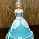 Princess fondant themed cakes