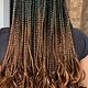 French curls braids