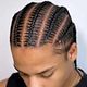 Straight simple for Guys Cornrows No. 1