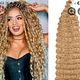 Deep wave boho curly hair colour 27