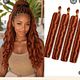 French curls colour 30 Golden brown 