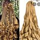 French Braids Curls, 3 in Pack