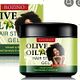 ROZINO Olive Oil Hair Gel - Strong Hold for Braids, Locs & Styling, Non-Sticky Natural Finish, Braiding & Texturizing Paste, All-Day Wear, Unisex, 150g/5.29oz, Hair Extension Gel | Vibrant Olive Oil Color | Smooth Texture, Hair Styling Gels