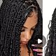 Crochet Braided Hair 6 In Pack