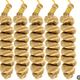 5 in one packet,Sets of 40.64 cm Screws with Curly Hair for Braiding Extensions, Black, Red, Beige, Brown, And Various Colors Suitable for Women'S Daily Outings, Fashion Parties, And New Year Role-Playing