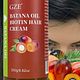 GZE Batana Oil Biotin Hair Cream Strong Hair Anti-Breakage Split Ends y for Dry Hair