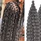 Deep wave boho curly Gray,Colour 