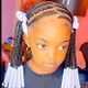 Simple but cute, cornrows 