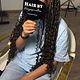 Large knotless braids