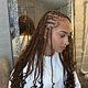 Diva flip over fulani  braids