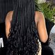 French curl braids
