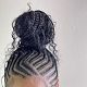 zigzag ponytail