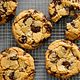 Chocolate-chip & walnut cookies¹ ⁴
