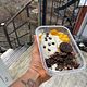 Mango mix crunch layer cups