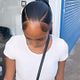 V Part Ponytail