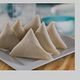 Pre- cooked samosas