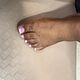 Pink & White Toes (Sexy Toes)