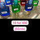 HIGH QUALITY OIL PERFUMES 55mls COLOR BOTTLES 10 for 430 on 0818994459