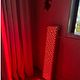 Red light therapy session