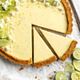Key lime pie - slices