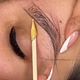 Depilacion de cejas en cera