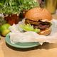 Juicy 'no meat' BUUV. Burger