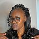 Bantu knots fulani with waeve