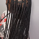 Medium knotless braids