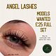 ANGEL LASHES MODELS NEEDED